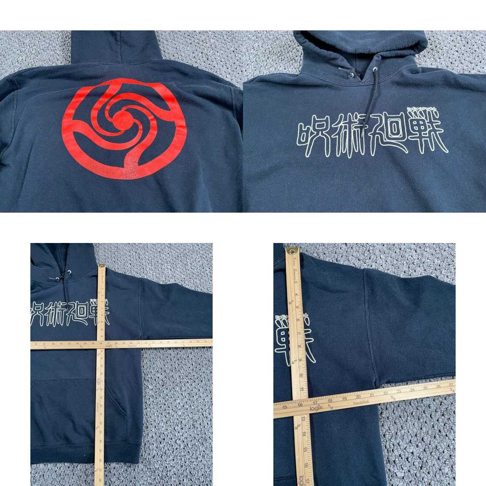 Doublet Crunchyroll Jujutsu Kaisen Graphic Hoodie… - image 4