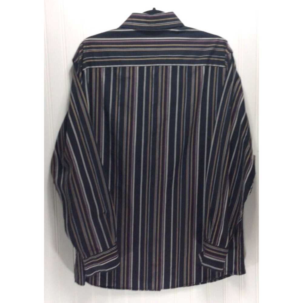 Vintage CONCEPTS By Claiborne Mens Black Striped … - image 2