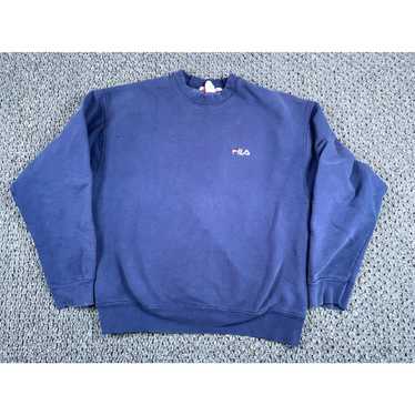 Fila VTG 90s Distressed FILA Sweatshirt Adult XL D