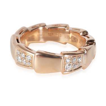 Bvlgari Serpenti pink gold ring - image 1