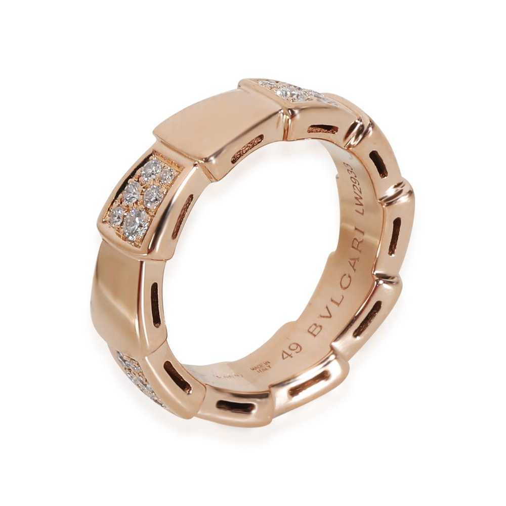 Bvlgari Serpenti pink gold ring - image 4