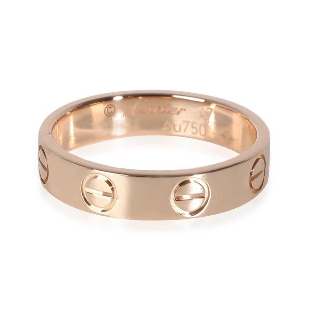 Cartier Love pink gold ring - image 1