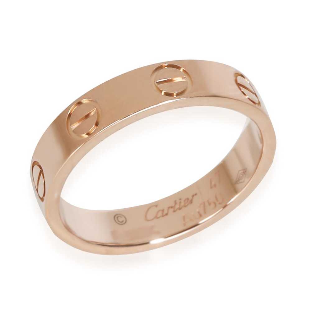 Cartier Love pink gold ring - image 4