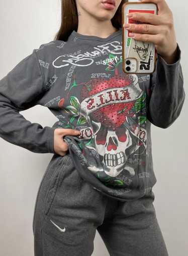 Ed Hardy × Streetwear × Vintage VINTAGE Y2K ED HAR