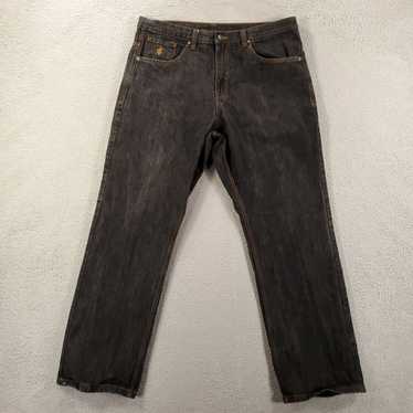 Rocawear Rocawear Jeans Mens 40 Black Denim Y2K H… - image 1