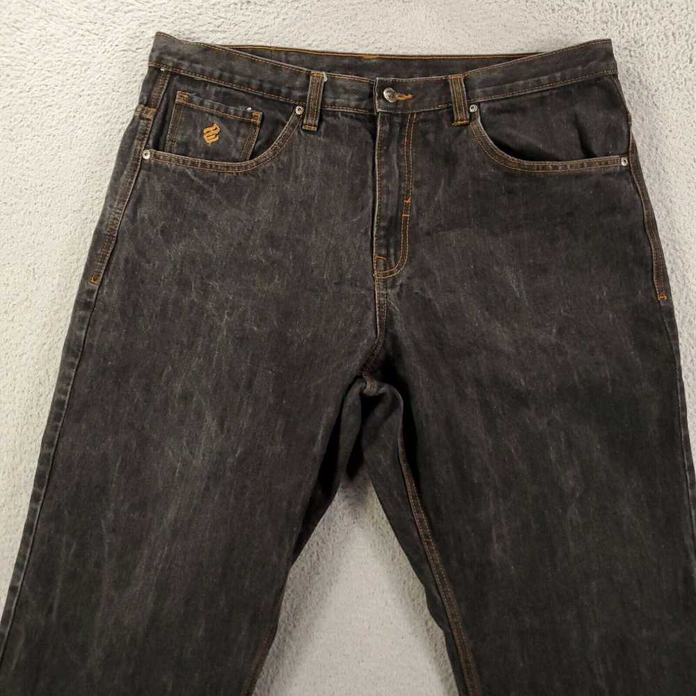 Rocawear Rocawear Jeans Mens 40 Black Denim Y2K H… - image 3