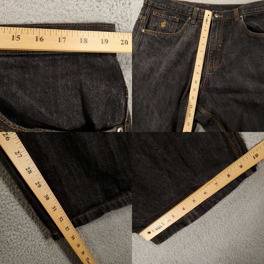 Rocawear Rocawear Jeans Mens 40 Black Denim Y2K H… - image 4