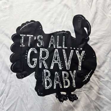 Vintage Thanksgiving "It’s All Gravy" Turkey T-Sh… - image 1