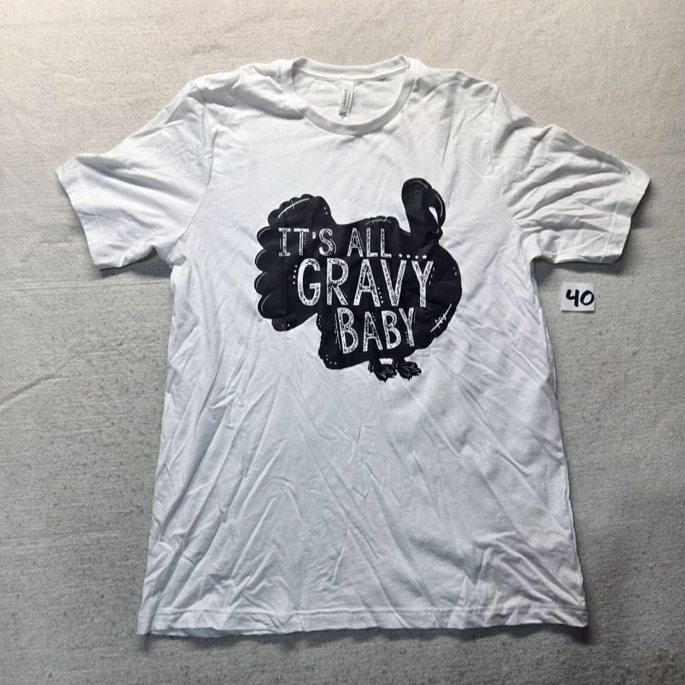 Vintage Thanksgiving "It’s All Gravy" Turkey T-Sh… - image 2