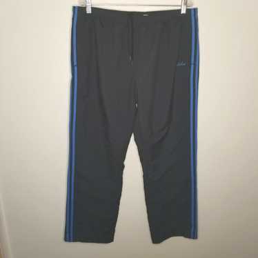 Adidas Adidas Mens Black Blue Track Pants Size XL - image 1