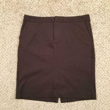 Gap Gap Pencil Skirt Size 8 Brown Unlined - image 1