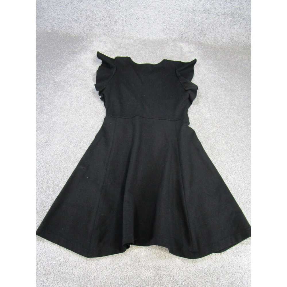 Vintage Kate Spade A-Line Dress Womens Xs Black R… - image 3