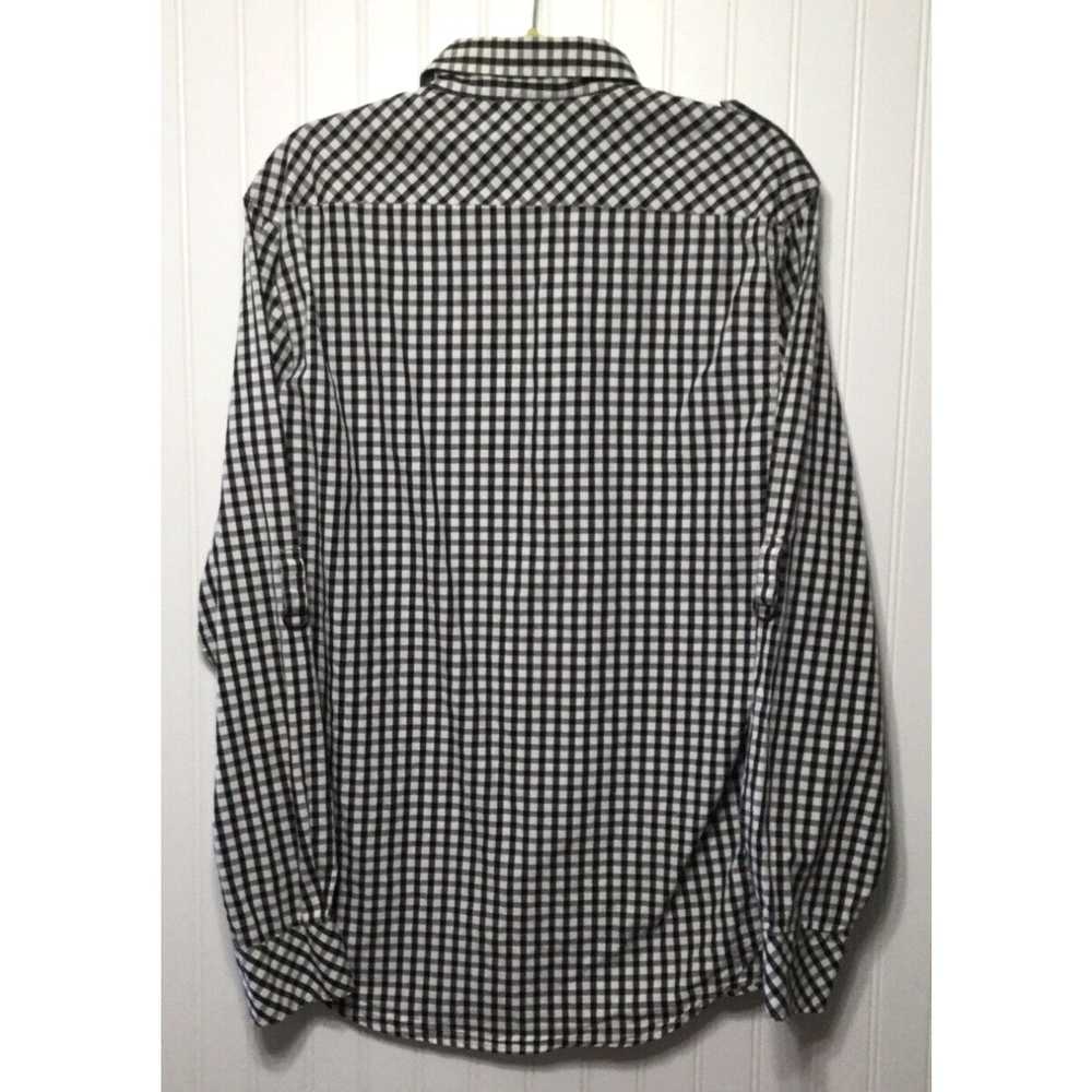 Zara ZARA MAN Mens XL Check Cotton Casual Shirt B… - image 2