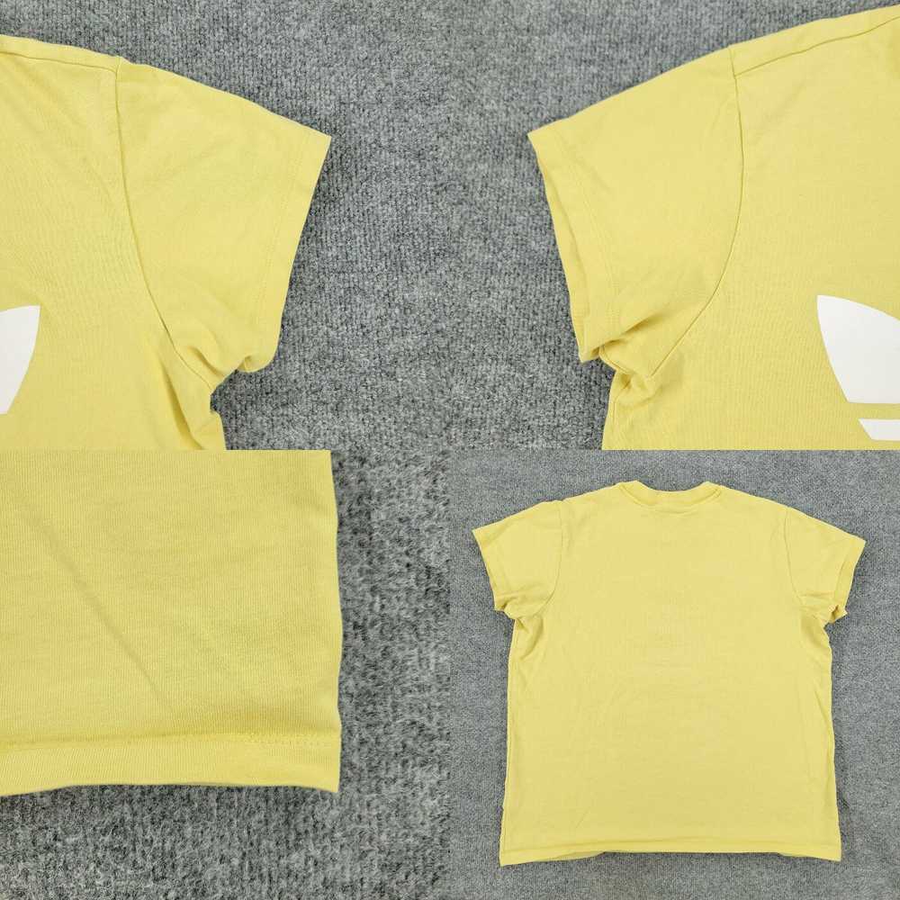 Adidas Adidas Shirt Women Medium Yellow Trefoil L… - image 4