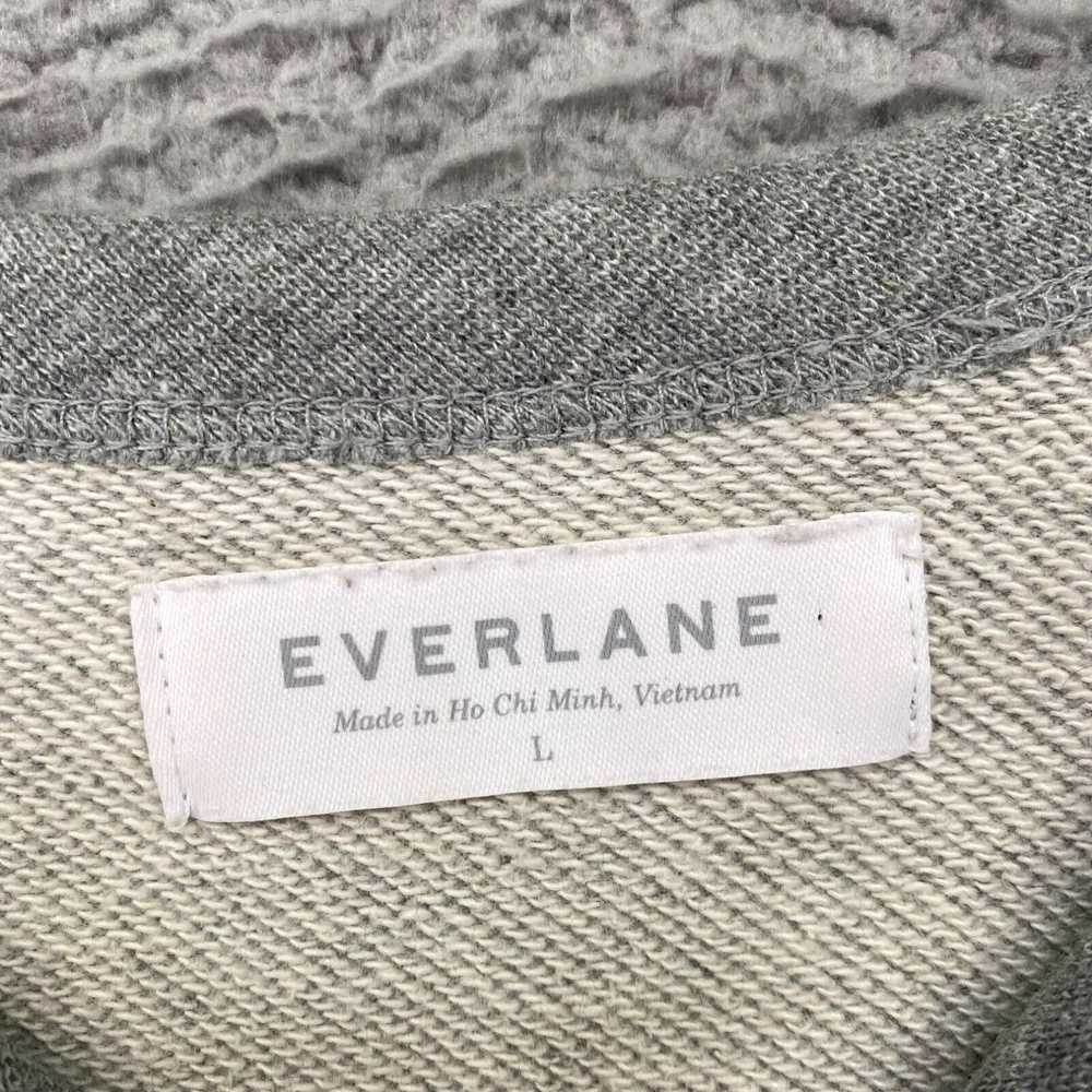 Everlane Everlane Sweatshirt Adult Large Gray Cre… - image 5