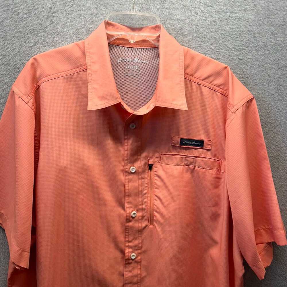 Eddie Bauer Eddie Bauer Shirt Adult 2XL XXL Orang… - image 2