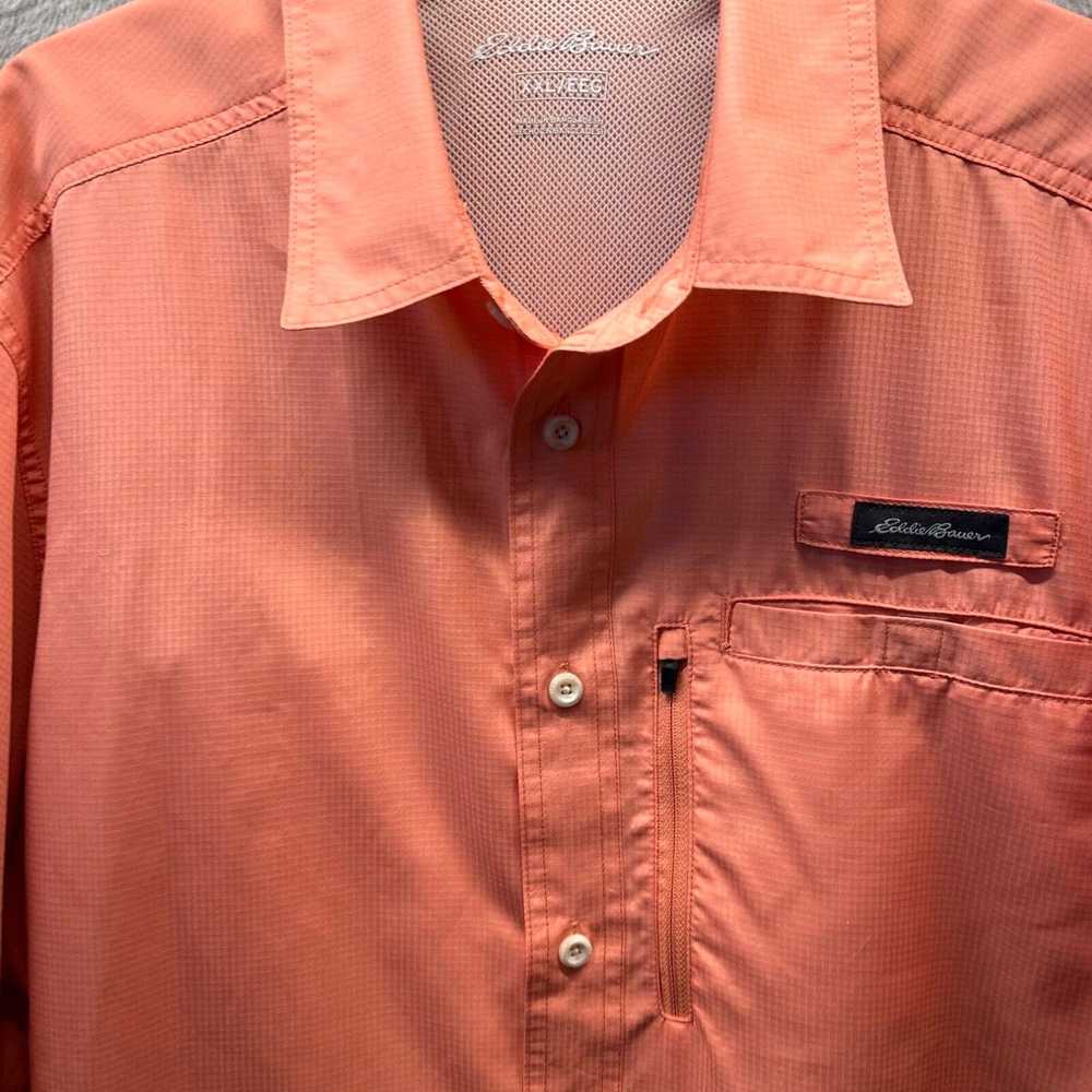 Eddie Bauer Eddie Bauer Shirt Adult 2XL XXL Orang… - image 3