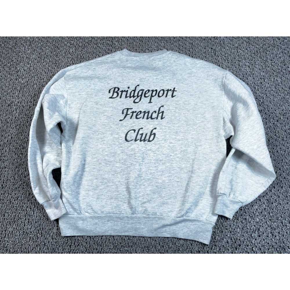 Jerzees VTG Bridgeport Michigan French Club Sweat… - image 2