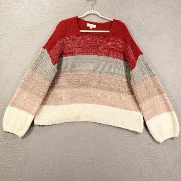 Vintage Knox Rose Sweater Womens XXL Balloon Slee… - image 1