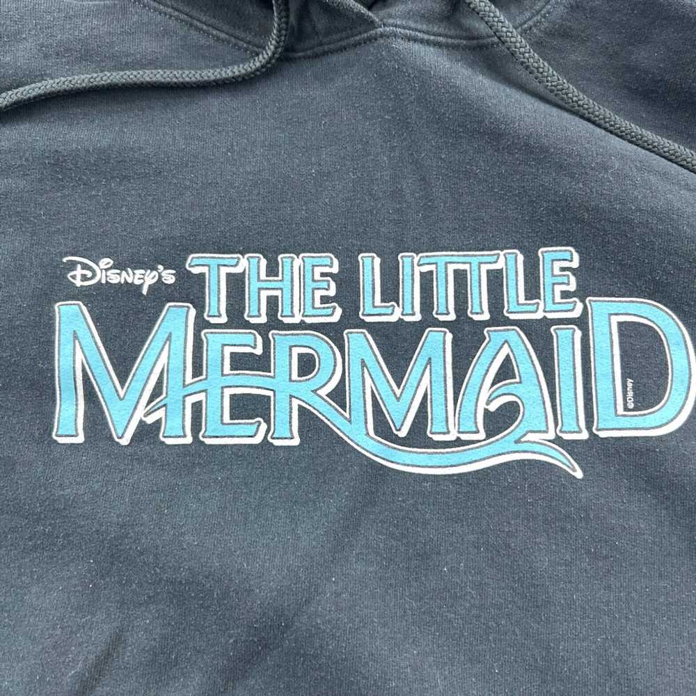 Vintage The Little Mermaid Hoodie Size S Womens D… - image 3