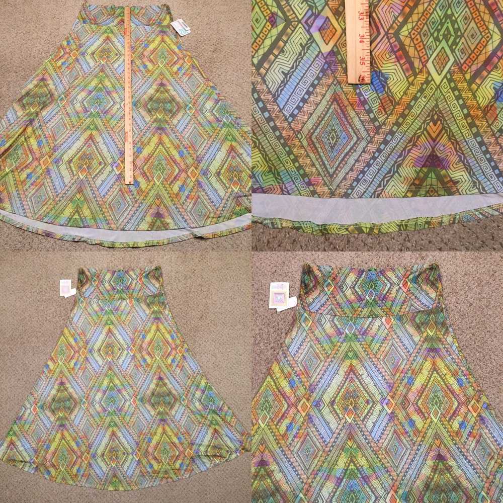 Vintage LuLaRoe Skirt 2XL Maxi Long Unlined Pull … - image 4