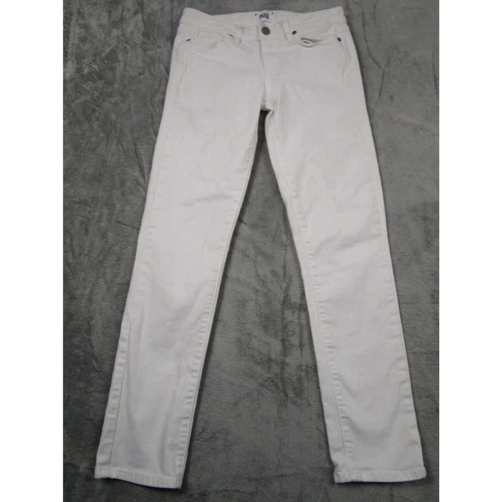 Paige Paige Jeans Womens 28 White Denim Skyline A… - image 1