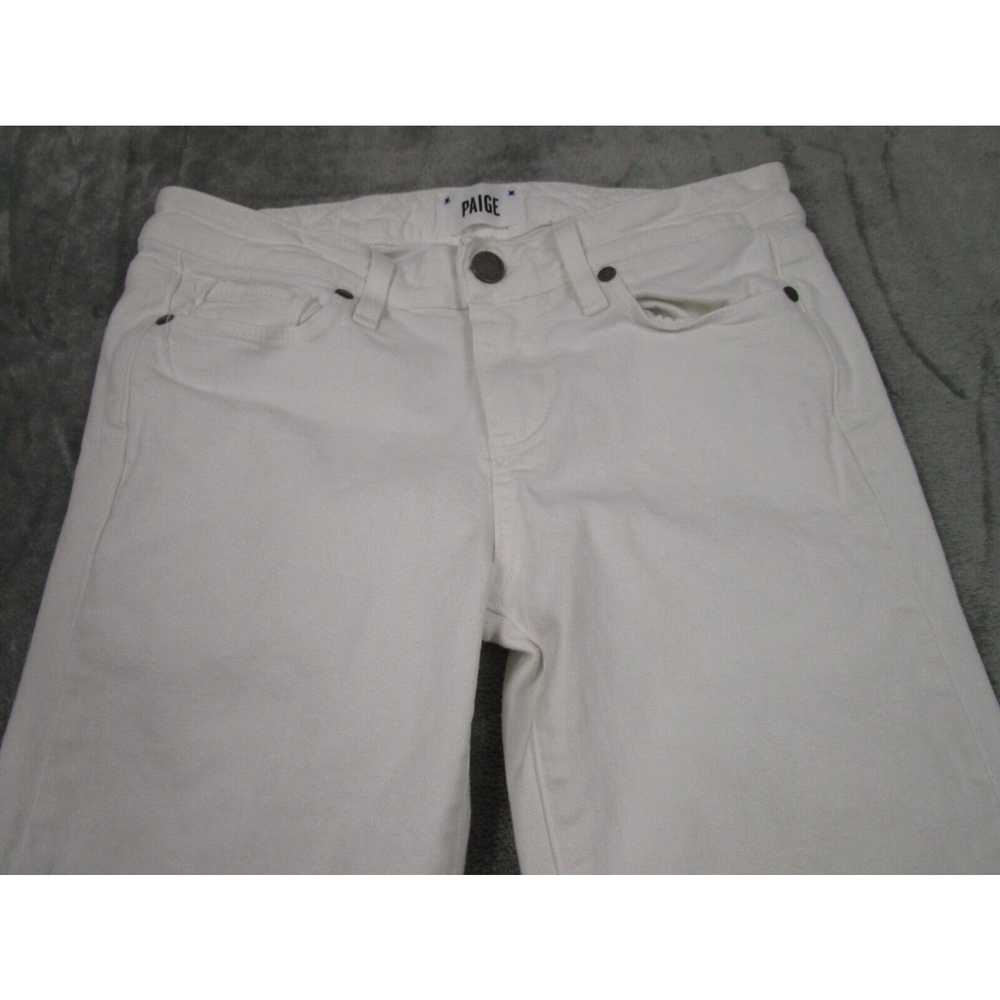 Paige Paige Jeans Womens 28 White Denim Skyline A… - image 2