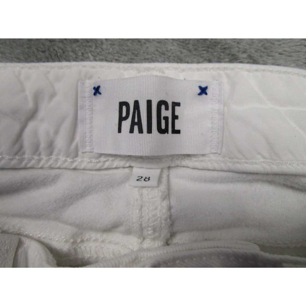 Paige Paige Jeans Womens 28 White Denim Skyline A… - image 3