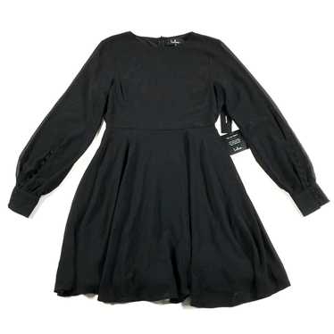 Lulus Lulus Dress Womens Small Black Cottagecore F