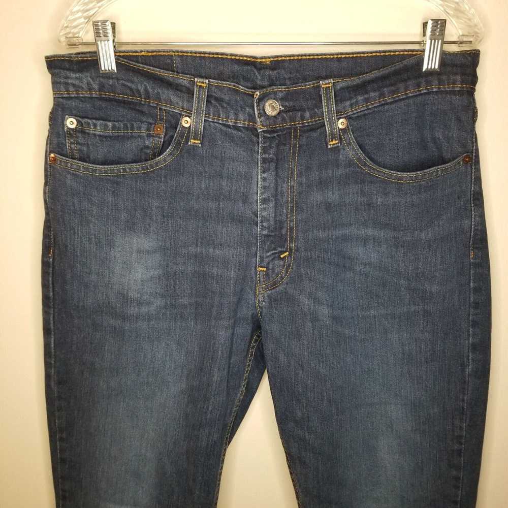 Levi's Levi 511 Mens Straight Blue Jeans Size 34x… - image 2