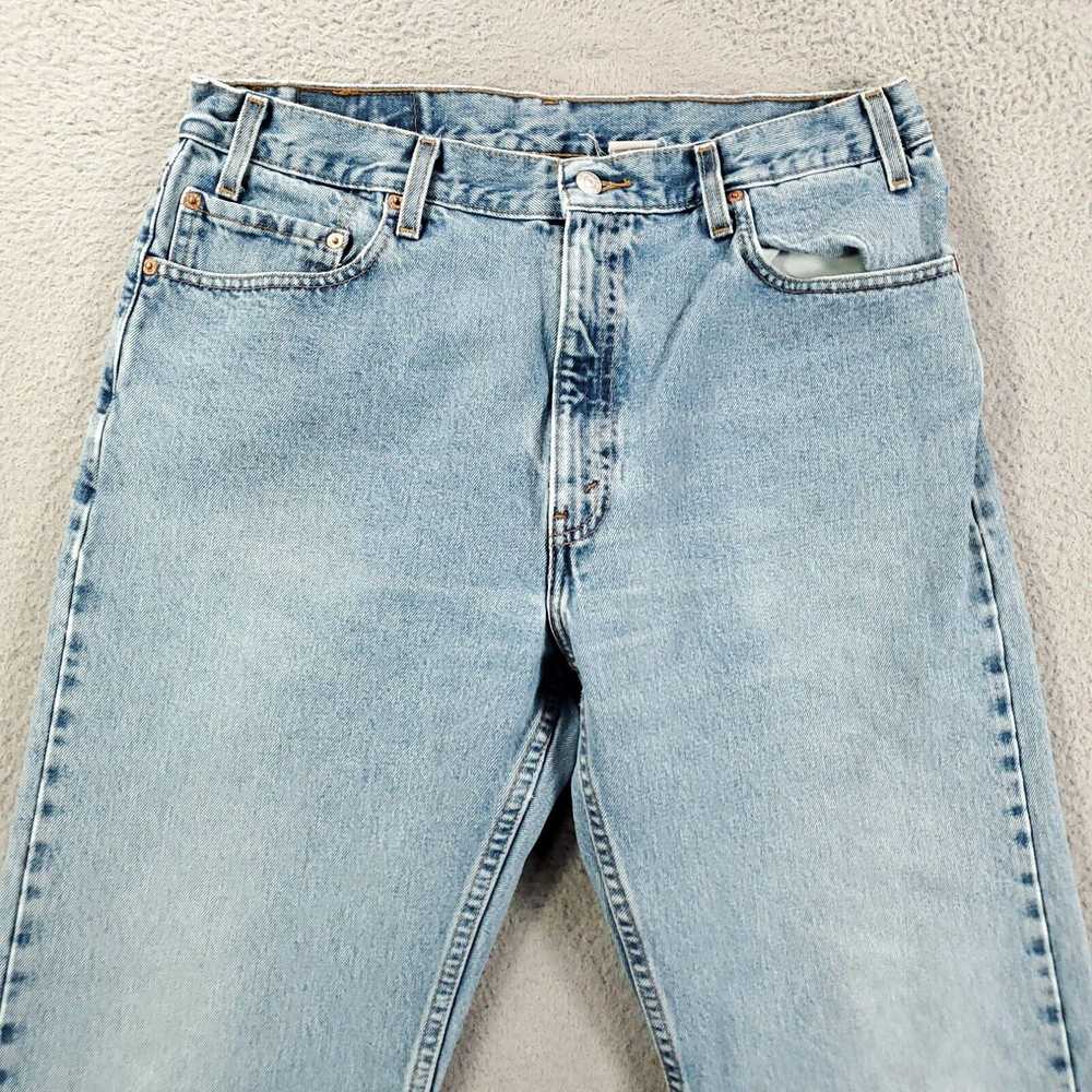 Levi's Vintage Levis 505 Jeans Mens 36x34 Regular… - image 3