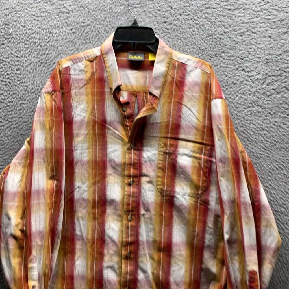 Vintage Cabelas Shirt Adult Extra Large XL Red Wh… - image 2