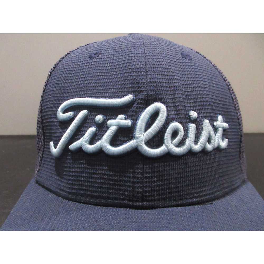 Titleist Titleist Hat Cap Snap Back Blue Pro V1 A… - image 2