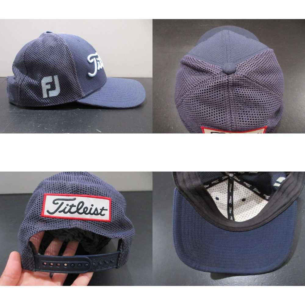 Titleist Titleist Hat Cap Snap Back Blue Pro V1 A… - image 4