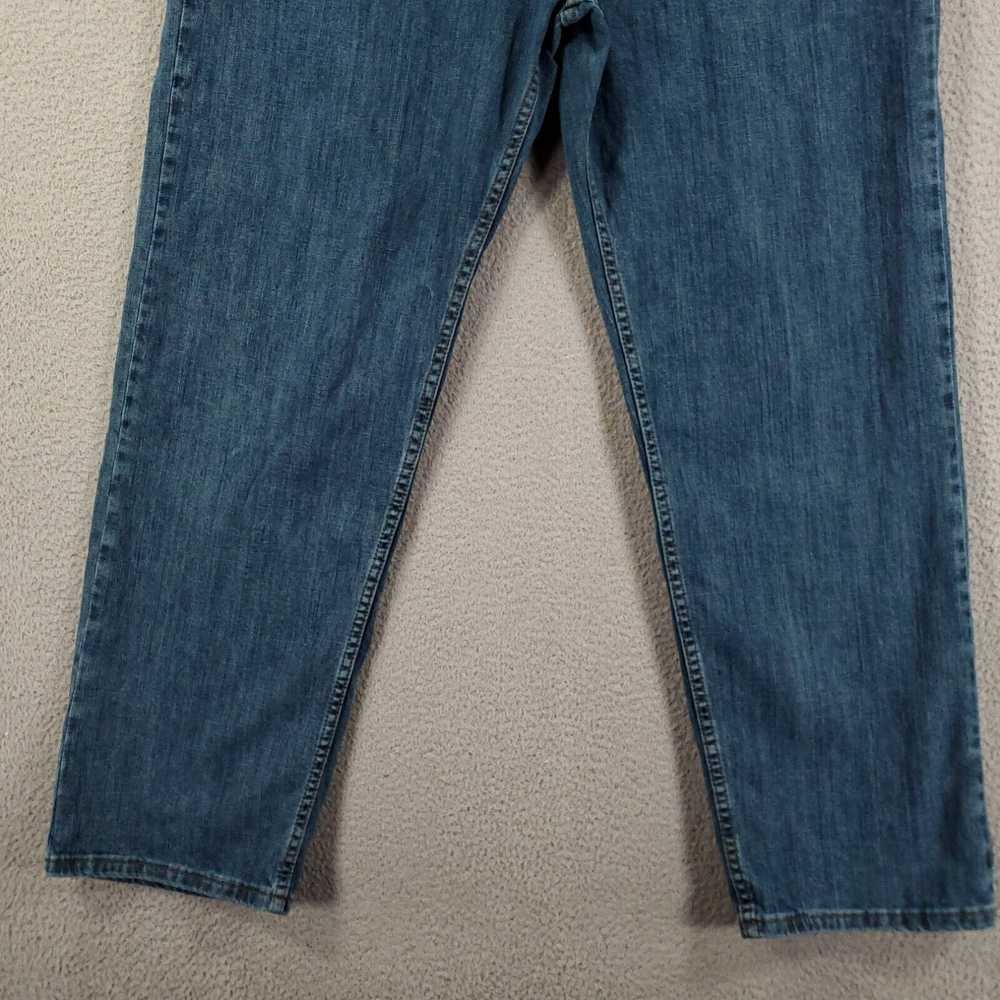 Lee Lee Jeans Mens 40x32 Relaxed Fit Denim Blue 4… - image 3