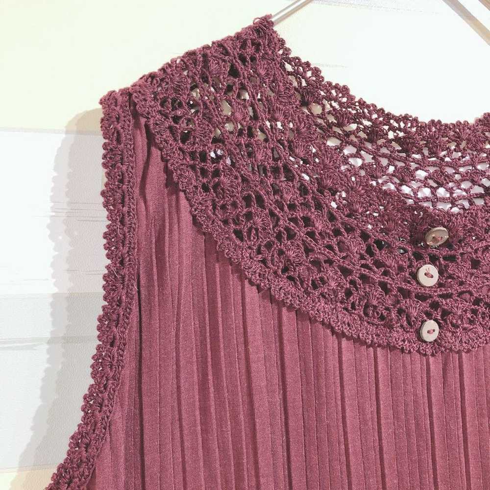 【RUBAN ROUGE】Tank Top Sleeveless Tops Elegant Lace - image 4