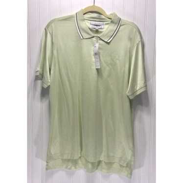 Izod New IZOD CLUB Mens Size XL Honeydew Double M… - image 1