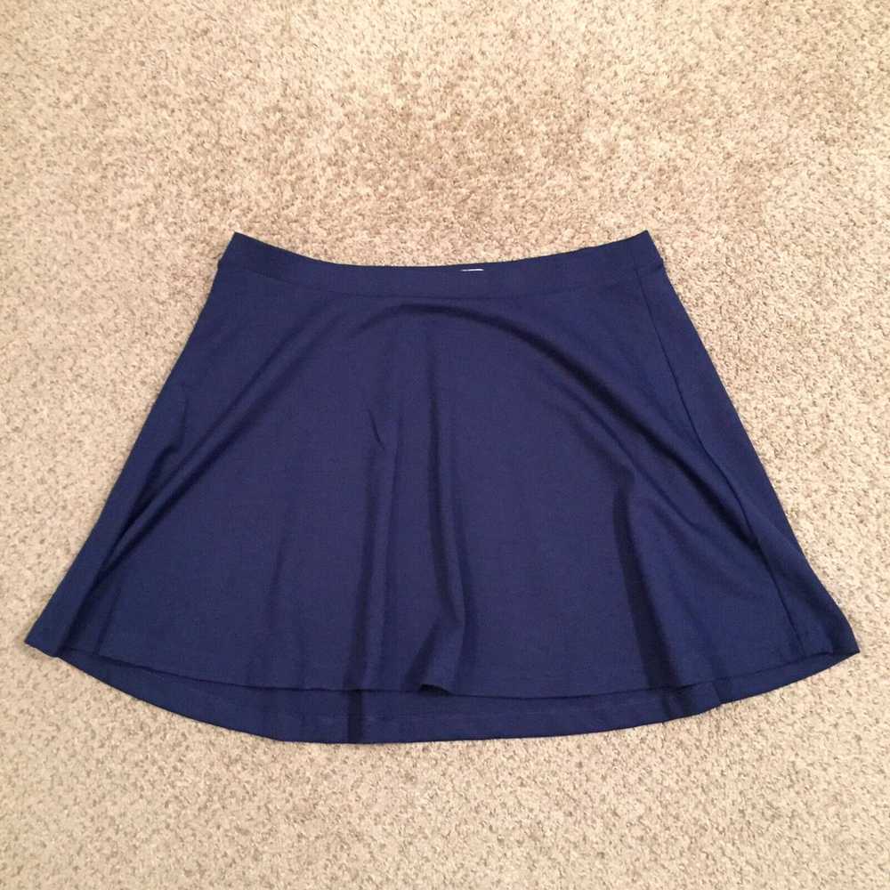 Old Navy Old Navy Skirt XL Short Blue Unlined Pul… - image 1