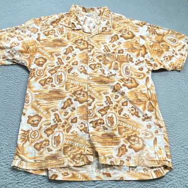 Billabong Vintage 80s Billabong Hawaiian Shirt Me… - image 1