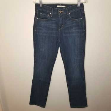 Levi's Levi 505 Womens Straight Blue Jeans Size 4 - image 1