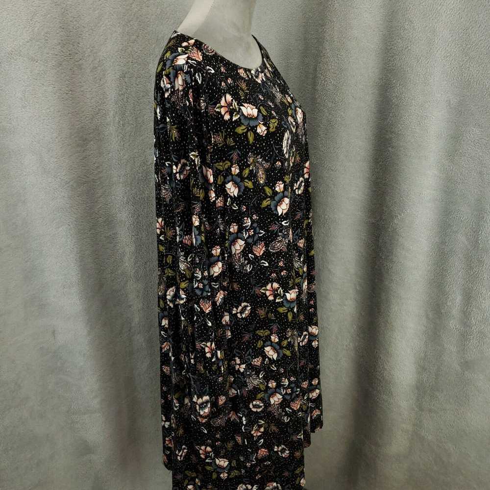 Loft Loft Dress Womens XL Floral Stretch Shift - image 2