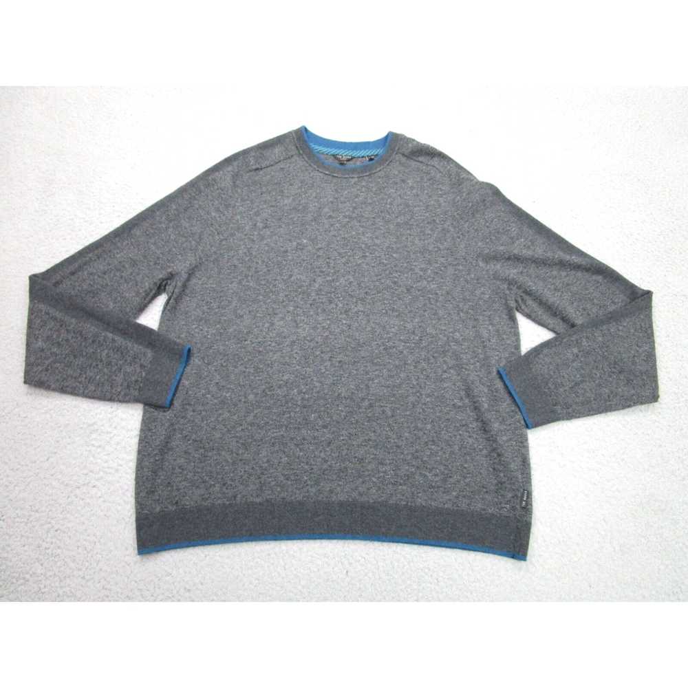 Ted Baker Ted Baker Sweater Mens XL size 6 Gray W… - image 1