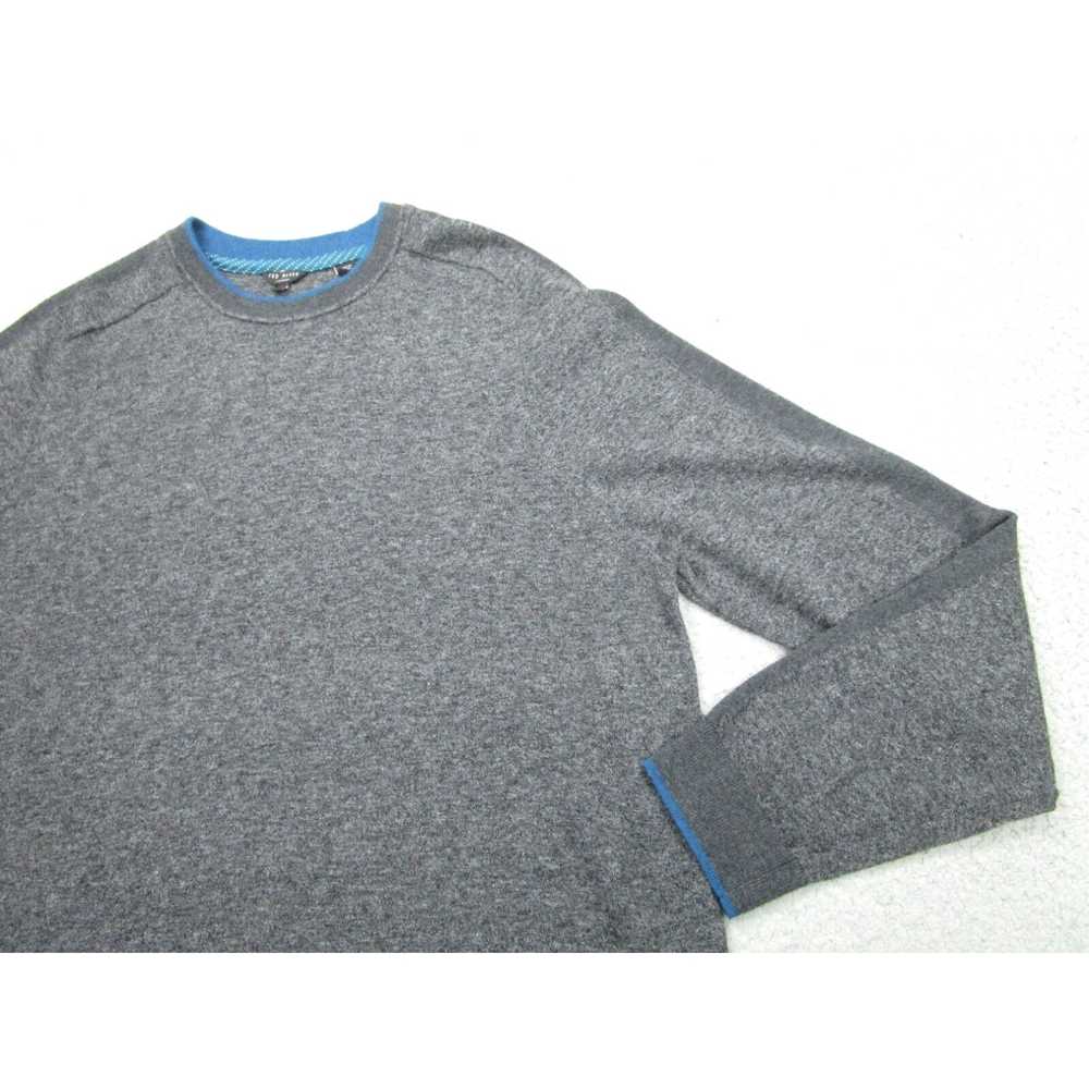 Ted Baker Ted Baker Sweater Mens XL size 6 Gray W… - image 2