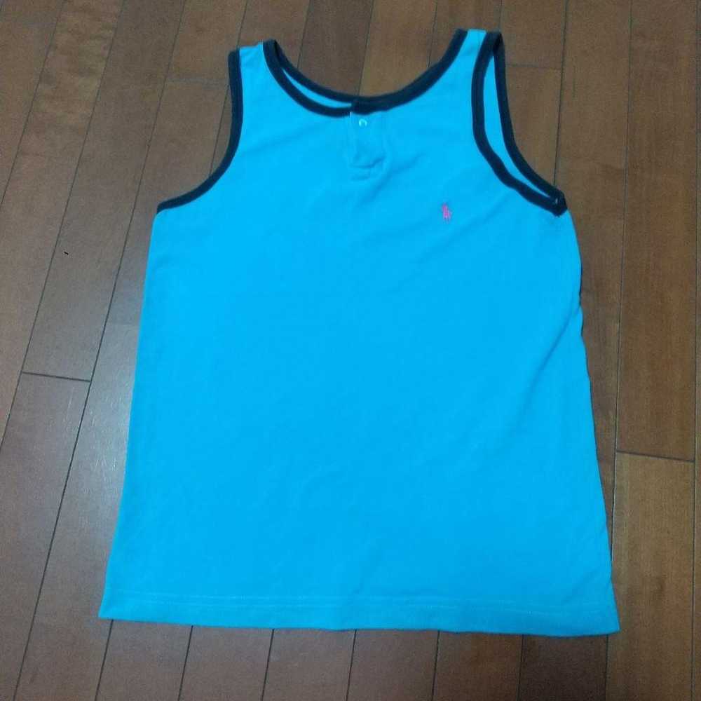 Ralph Lauren tank top light blue vintage Beams. - image 1