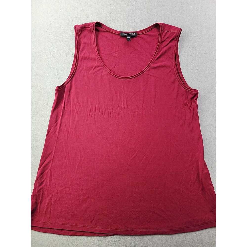 Eileen Fisher Eileen Fisher 100% Silk Tank Top Ca… - image 3