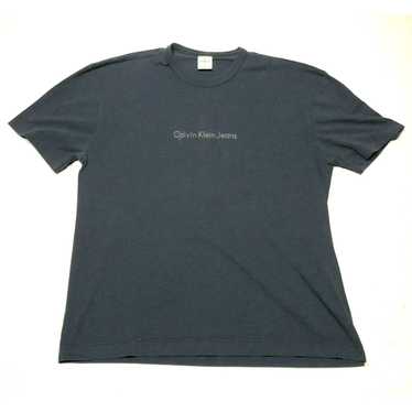 Reebok 2000s CK Calvin Klein Jeans Tee T Shirt Me… - image 1