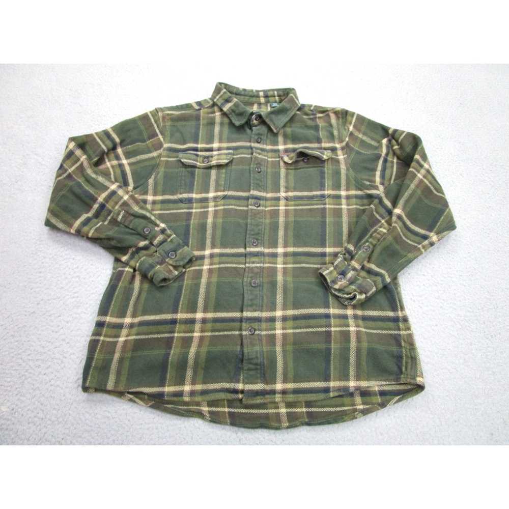 Orvis Orvis Shirt Mens Large, XL Green Plaid Shac… - image 1