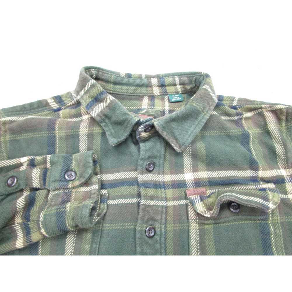 Orvis Orvis Shirt Mens Large, XL Green Plaid Shac… - image 3