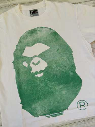 Bape Handprint Mad Ape Head Tee - image 1