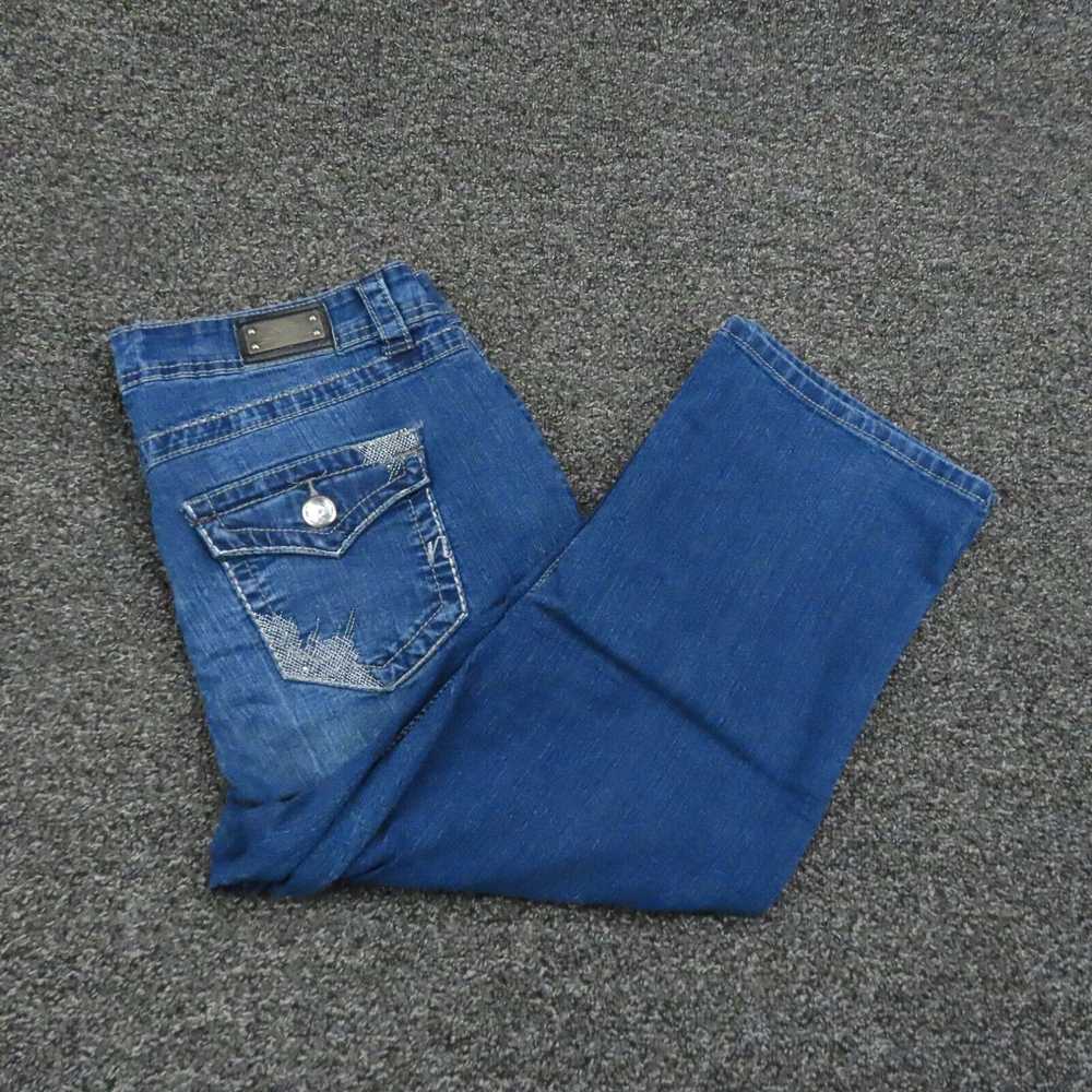 Vintage One 5 One Jeans Womens Size 12 Blue Cropp… - image 1